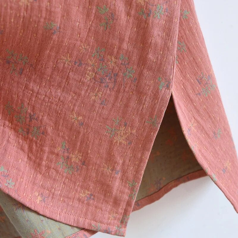 Vintage Yarn Dyed Cotton Dress – Women’s Dreamy Streetwear | same ANTHEM