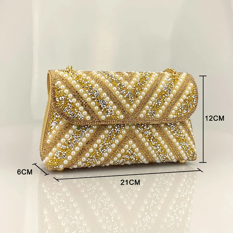 Water Diamond Underarm Handheld Bag | same ANTHEM. Luxe Soulmate Streetwear