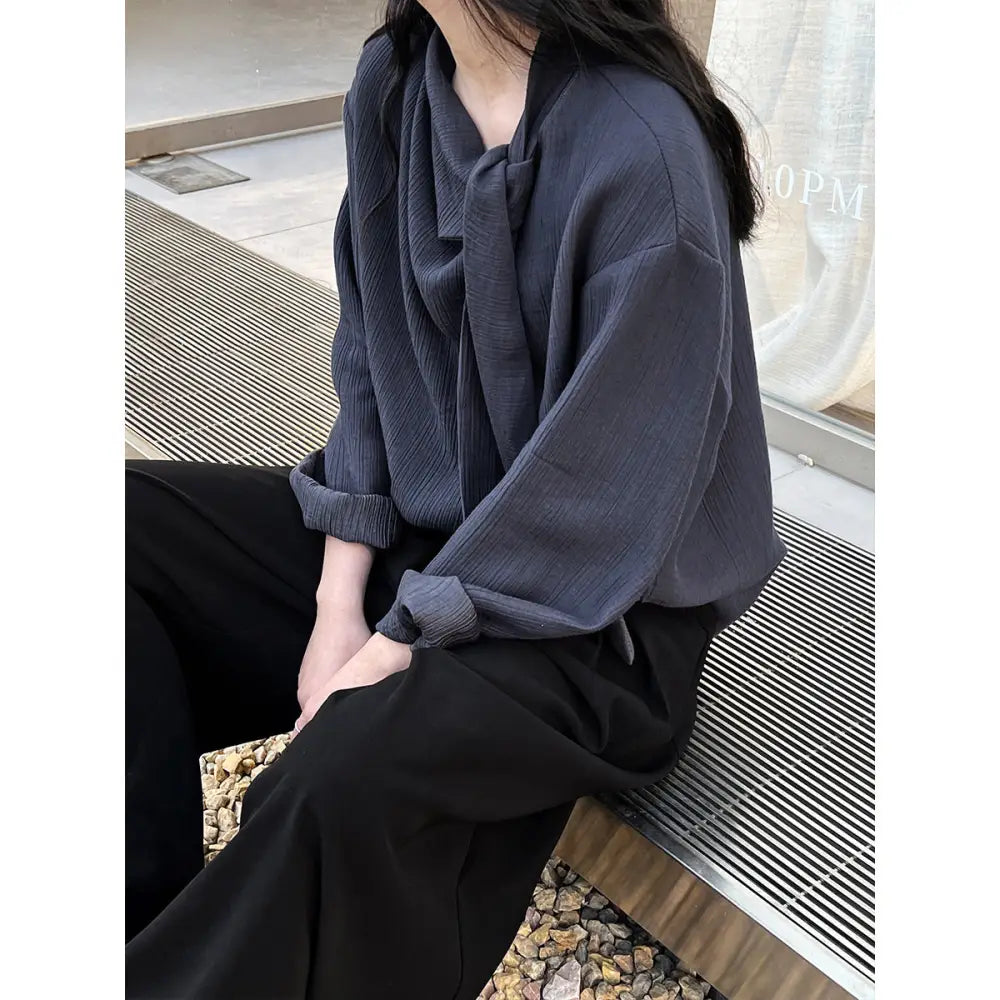 Wear Your Anthem | Chic Elegant Ribbon Texture Shirt for Lovers & Friends | same ANTHEM