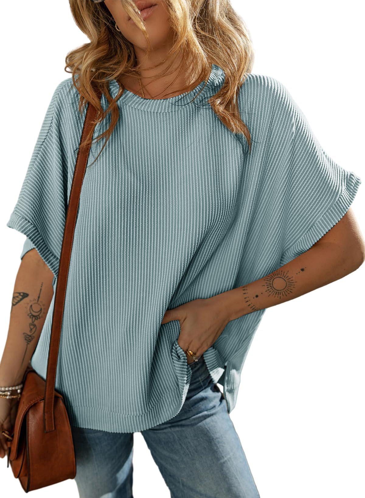 Wear Your Story | Casual Solid Color Knitted Pullover for Soulmates & Friends | same ANTHEM - Style 8 / 3XL