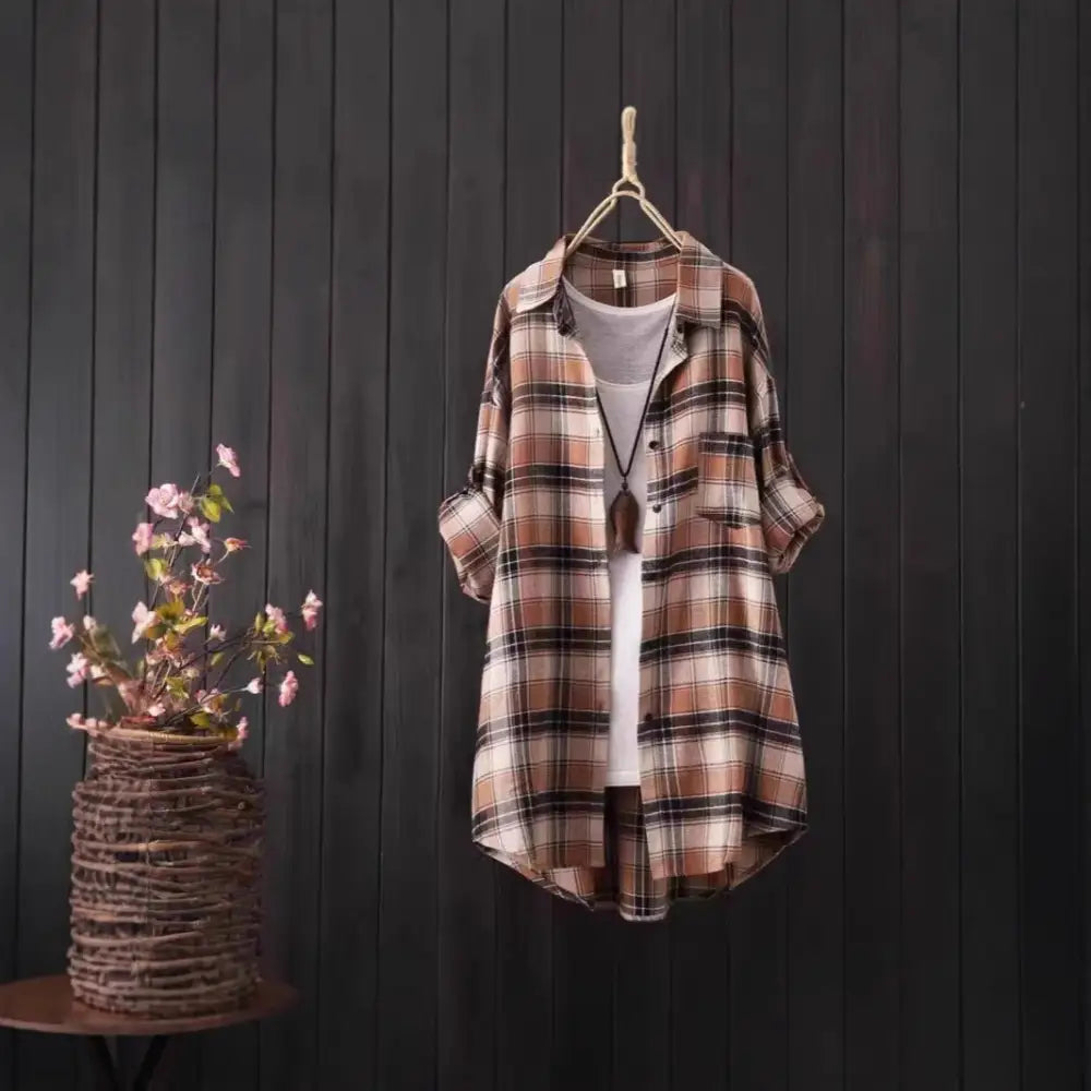 Wear Your Story | Chic Plaid Shirt Coat for Soulmates & Friends | same ANTHEM