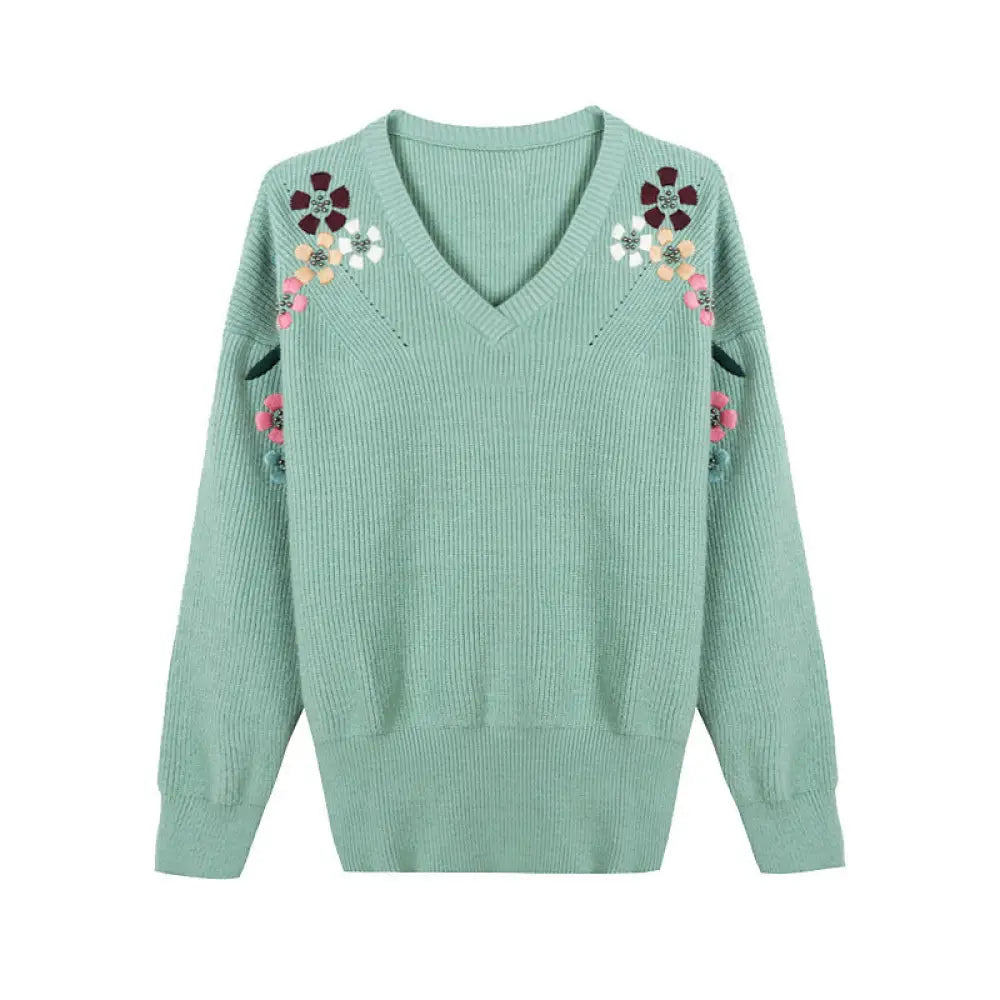 Western Chic Embroidered Knitted Shirt – For Lovers Soulmates & Chosen Family | same ANTHEM