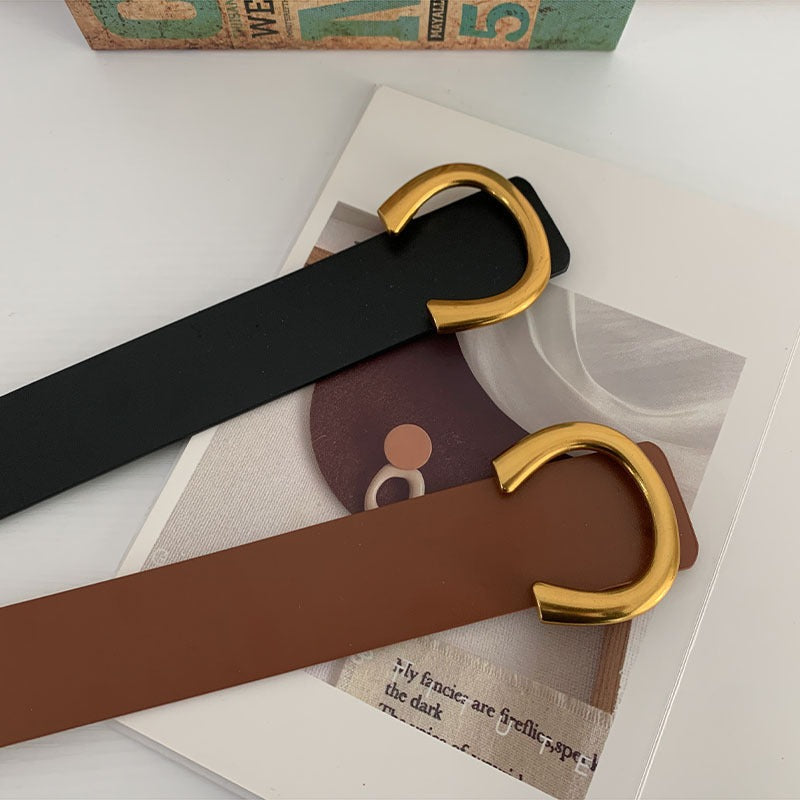 Wide Black Waistband Belt for Women | same ANTHEM.