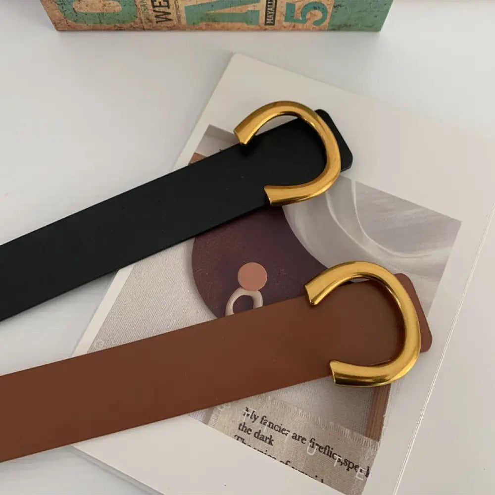 Wide Black Waistband Belt for Women | same ANTHEM.