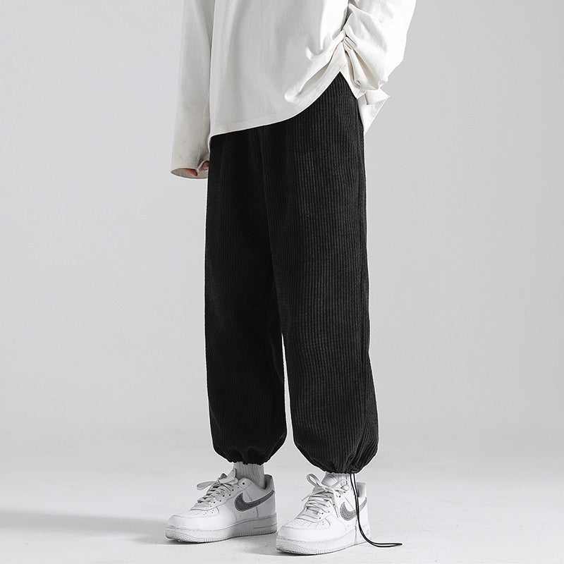 Wide-Leg Sweatpants – Casual Streetwear for Lovers & Soulmates | same ANTHEM - Black / 4XL - Pants