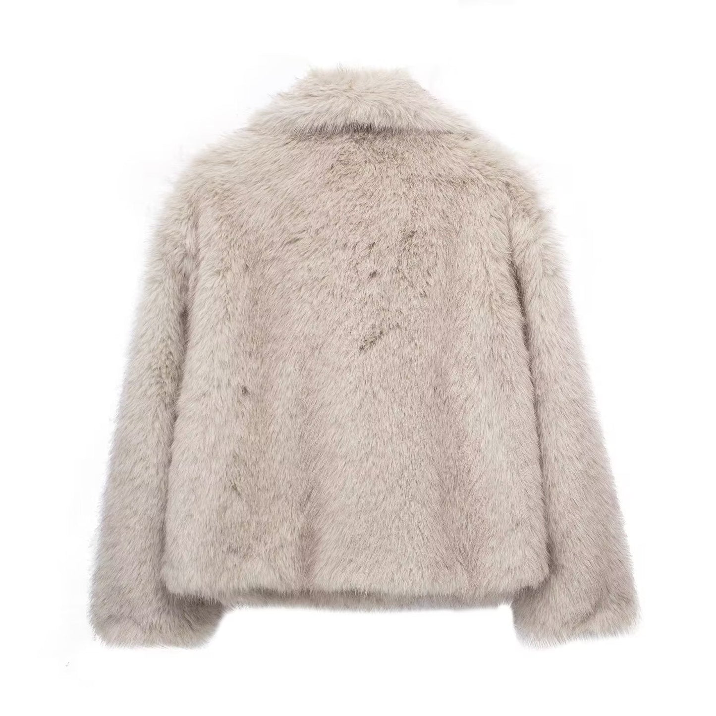 Winter Plush Lapel Coat for Soulmates & Chosen Family | same ANTHEM