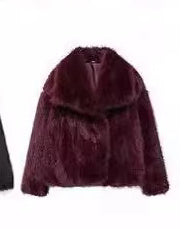 Winter Plush Lapel Coat for Soulmates & Chosen Family | same ANTHEM