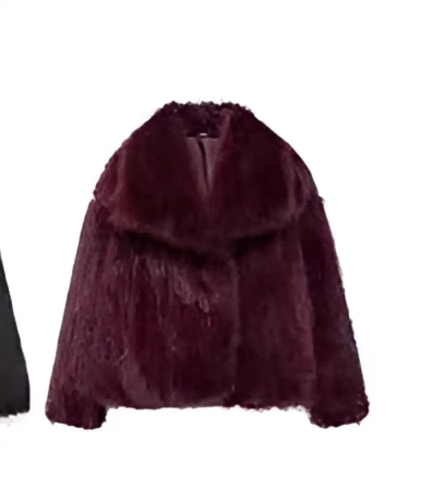 Winter Plush Lapel Coat for Soulmates & Chosen Family | same ANTHEM