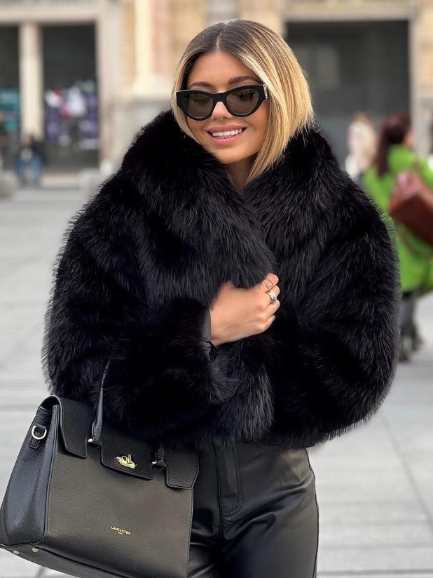 Winter Plush Lapel Coat for Soulmates & Chosen Family | same ANTHEM