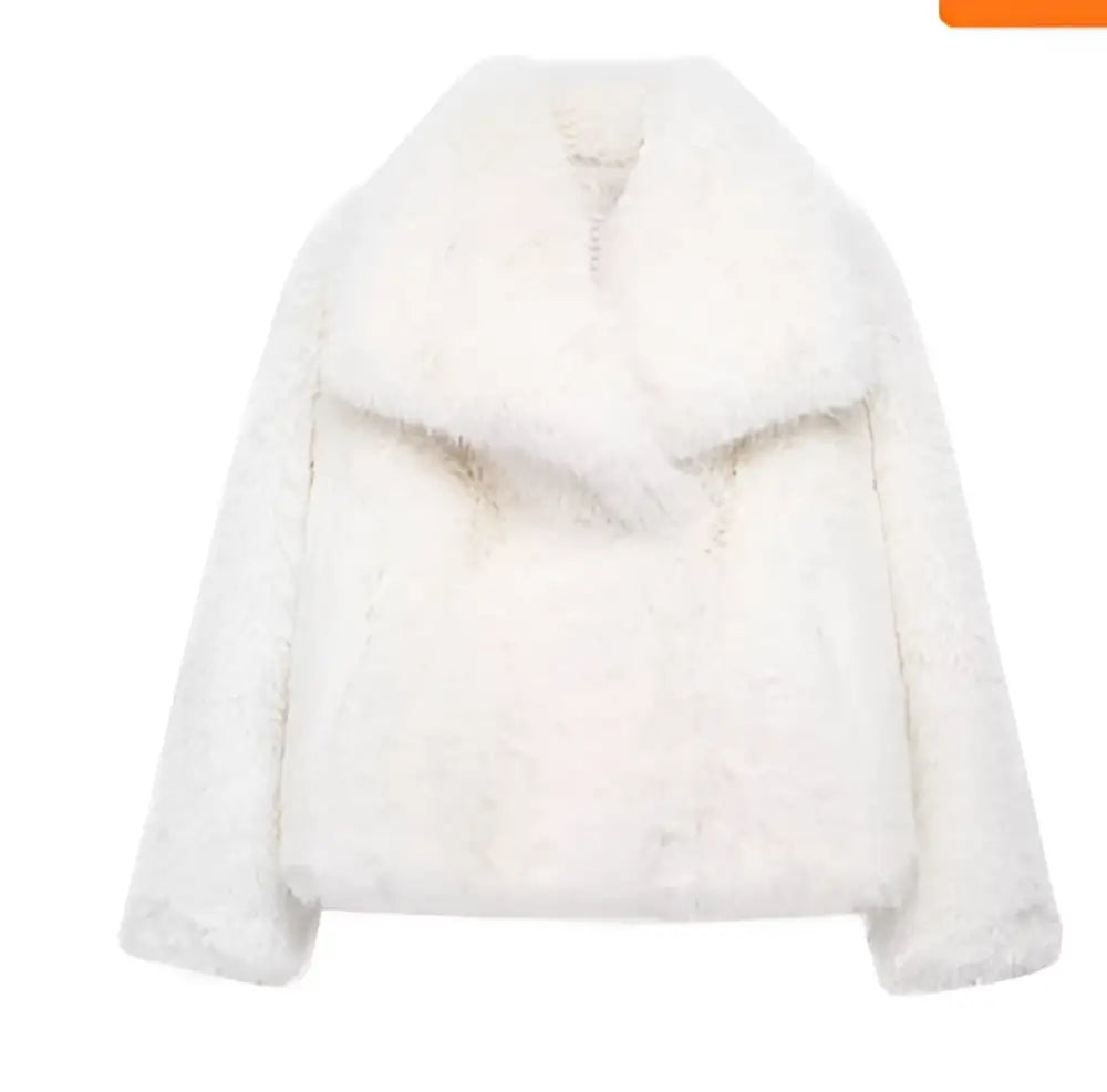 Winter Plush Lapel Coat for Soulmates & Chosen Family | same ANTHEM