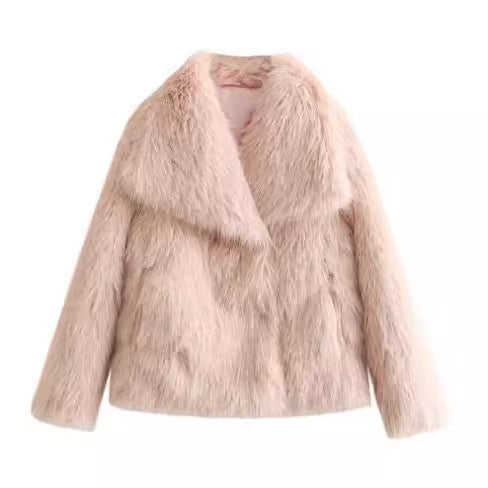 Winter Plush Lapel Coat for Soulmates & Chosen Family | same ANTHEM