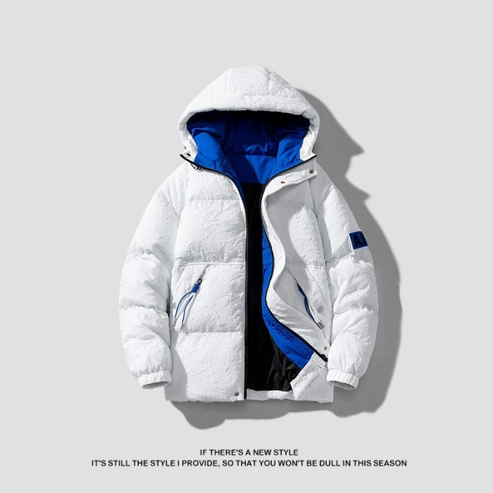 Winter Thermal Cotton-Padded Jacket | Warm & Stylish Men’s Coat | same ANTHEM - White / 2XL