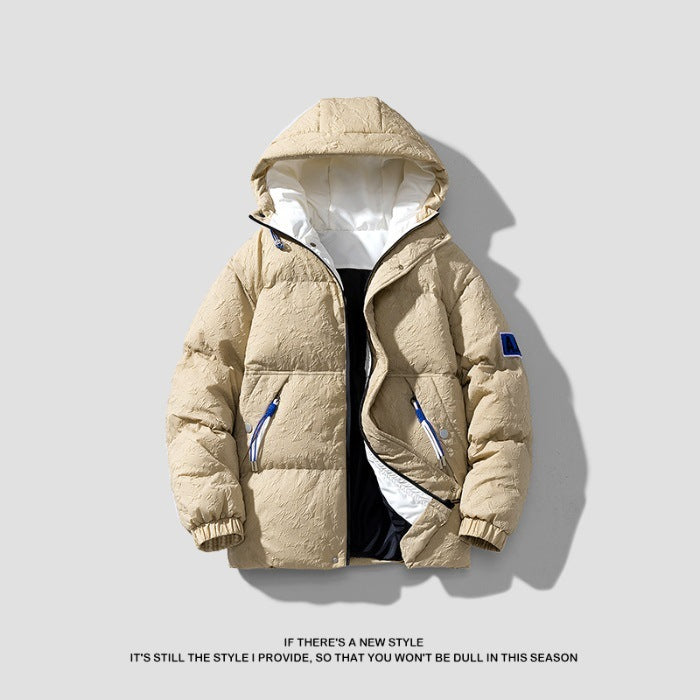 Winter Thermal Cotton-Padded Jacket | Warm & Stylish Men’s Coat | same ANTHEM - Khaki / 2XL