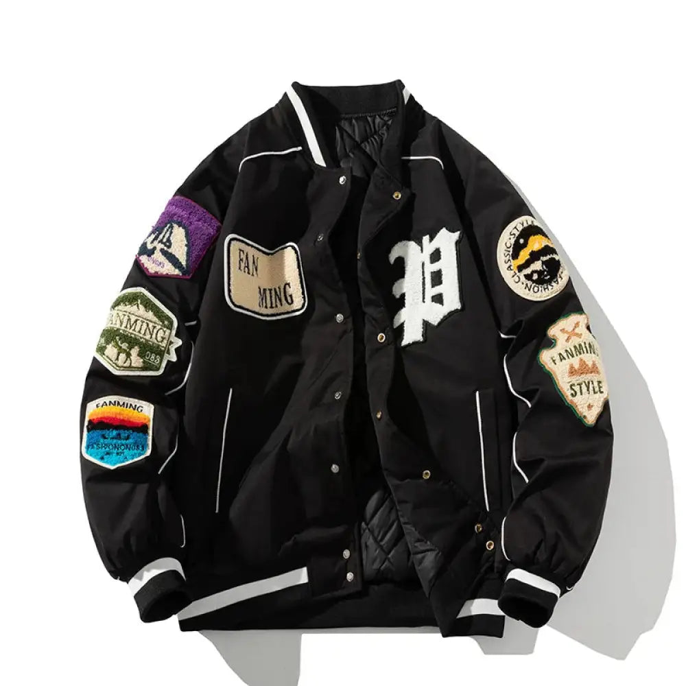 Winter Varsity Baseball Jacket – Street Fashion Hip Hop Coat | same ANTHEM