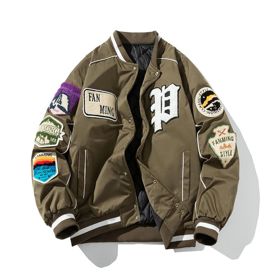 Winter Varsity Baseball Jacket – Street Fashion Hip Hop Coat | same ANTHEM