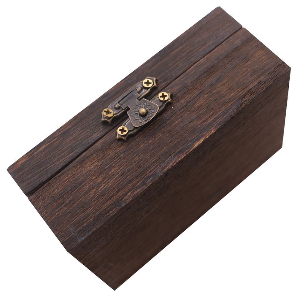 Wolf Head Titanium Steel Bracelet for Men – same ANTHEM. Soulmate Streetwear - Wooden Box