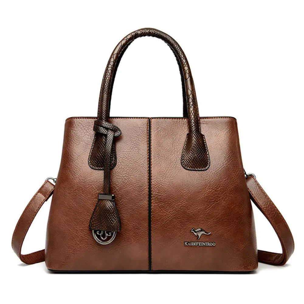 Women’s Crossbody Shoulder Bag | same ANTHEM. Soulmate Streetwear - Brown