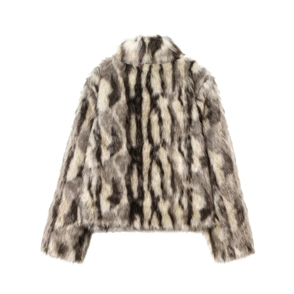 Women’s Faux Fur Effect Coat | same ANTHEM. Soulmate Streetwear