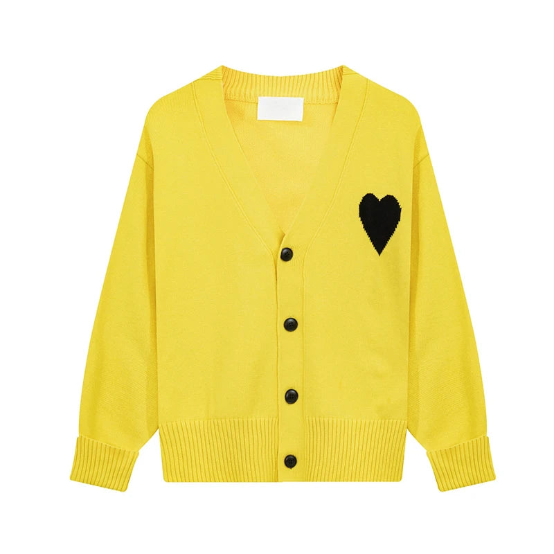 Women’s Heart Embroidered Cardigan – same ANTHEM | Dreamy Romantic French Chic for Soulmates