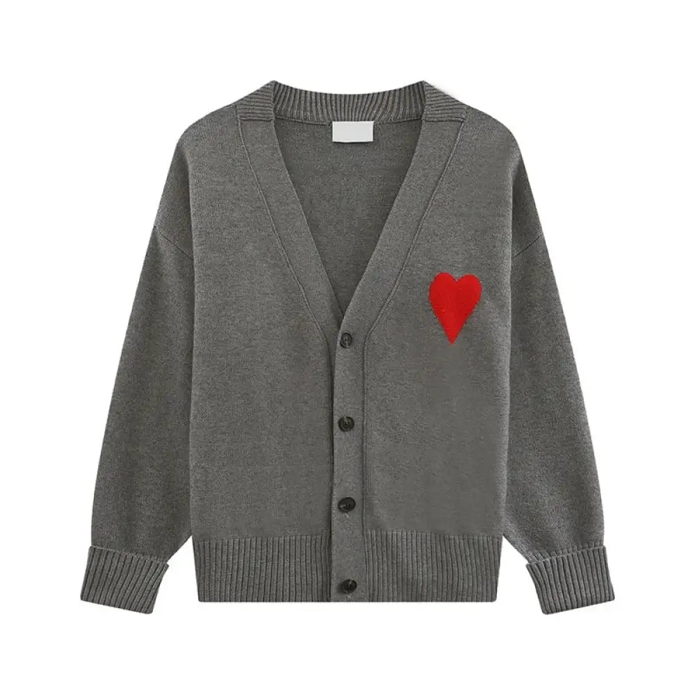 Women’s Heart Embroidered Cardigan – same ANTHEM | Dreamy Romantic French Chic for Soulmates