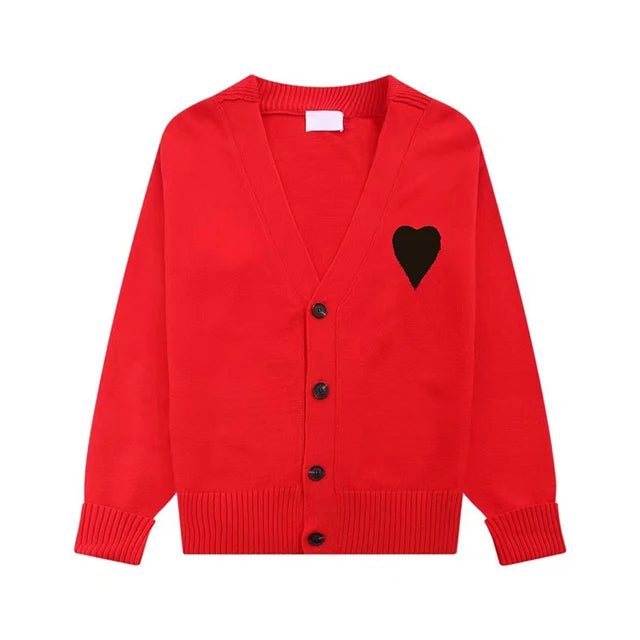 Women’s Heart Embroidered Cardigan – same ANTHEM | Dreamy Romantic French Chic for Soulmates