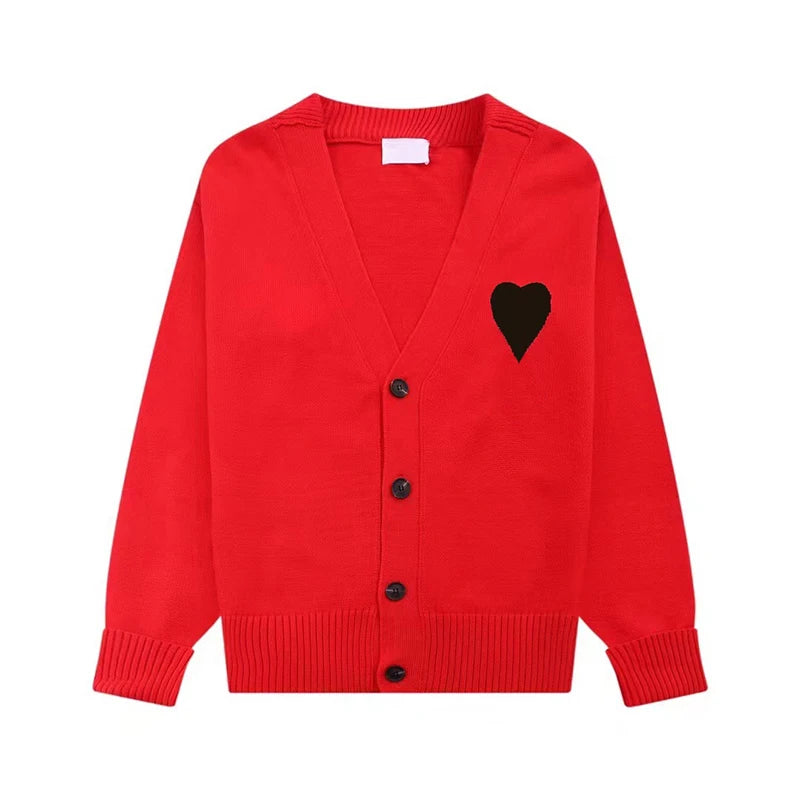Women’s Heart Embroidered Cardigan – same ANTHEM | Dreamy Romantic French Chic for Soulmates