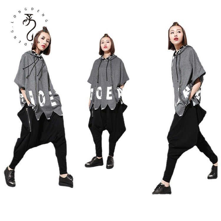 Women’s Hip-Hop Harem Pants – Loose Baggy Streetwear with Zipper | same ANTHEM. Fashion - One Size