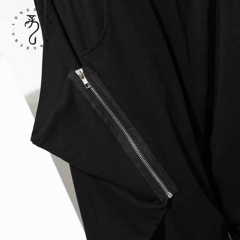 Women’s Hip-Hop Harem Pants – Loose Baggy Streetwear with Zipper | same ANTHEM. Fashion - One Size
