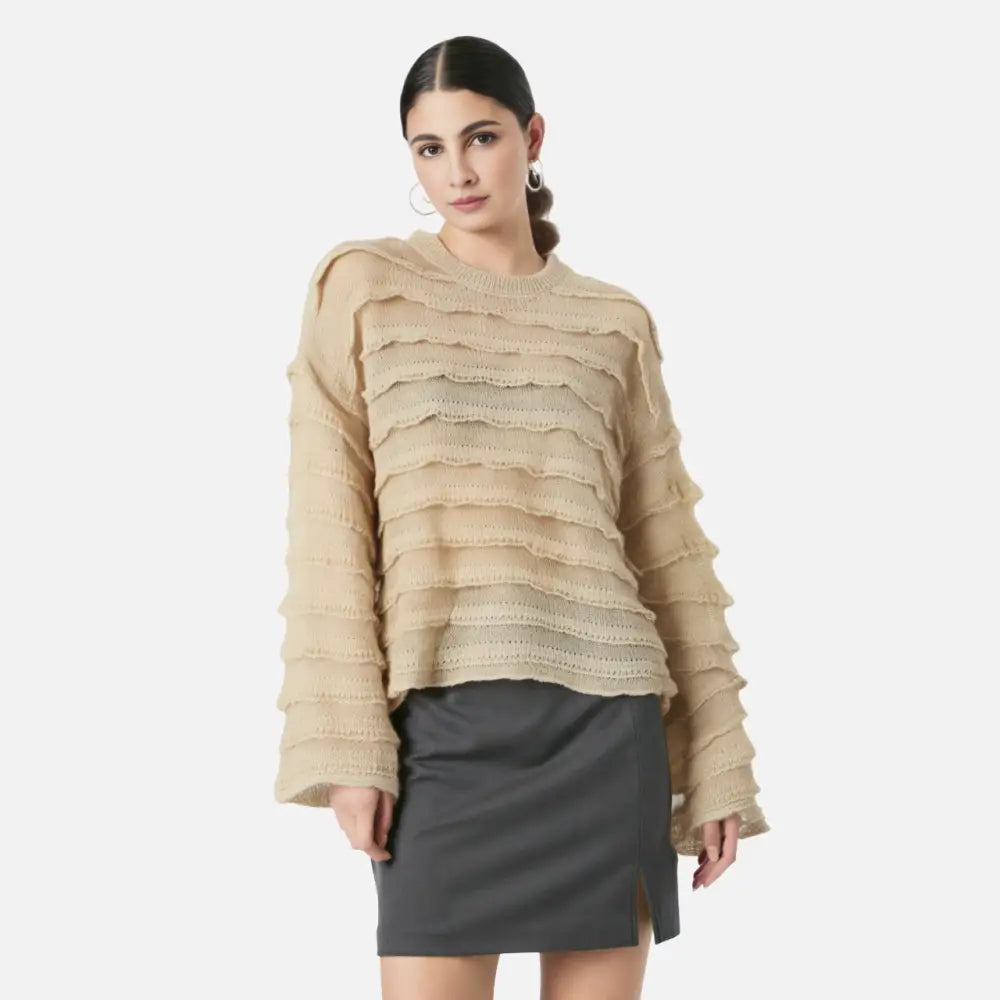 Women’s Layered Chic Top – same ANTHEM | Dreamy Romantic French Classic for Soulmates