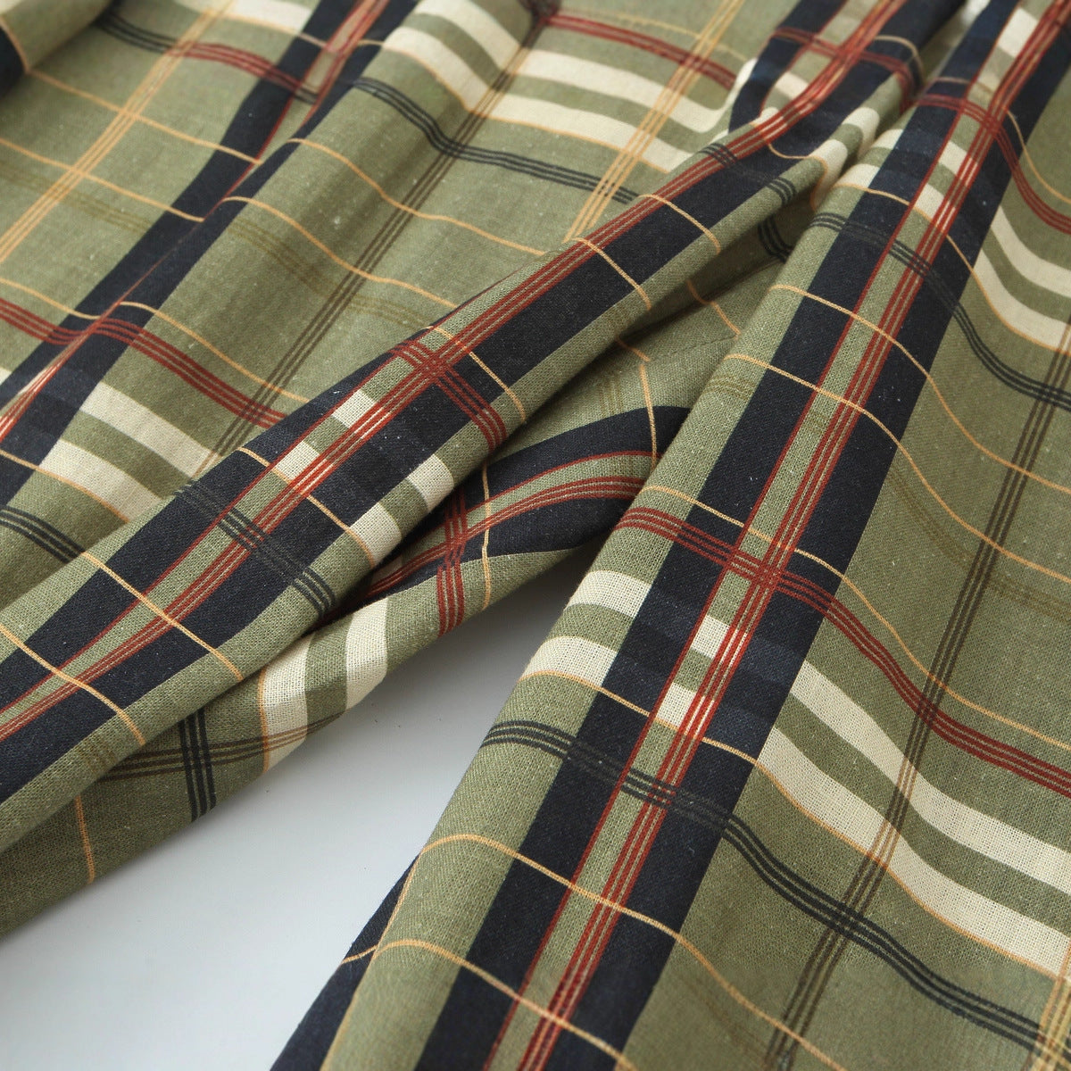 Women’s Plaid Linen Trousers | same ANTHEM. Soulmate Streetwear