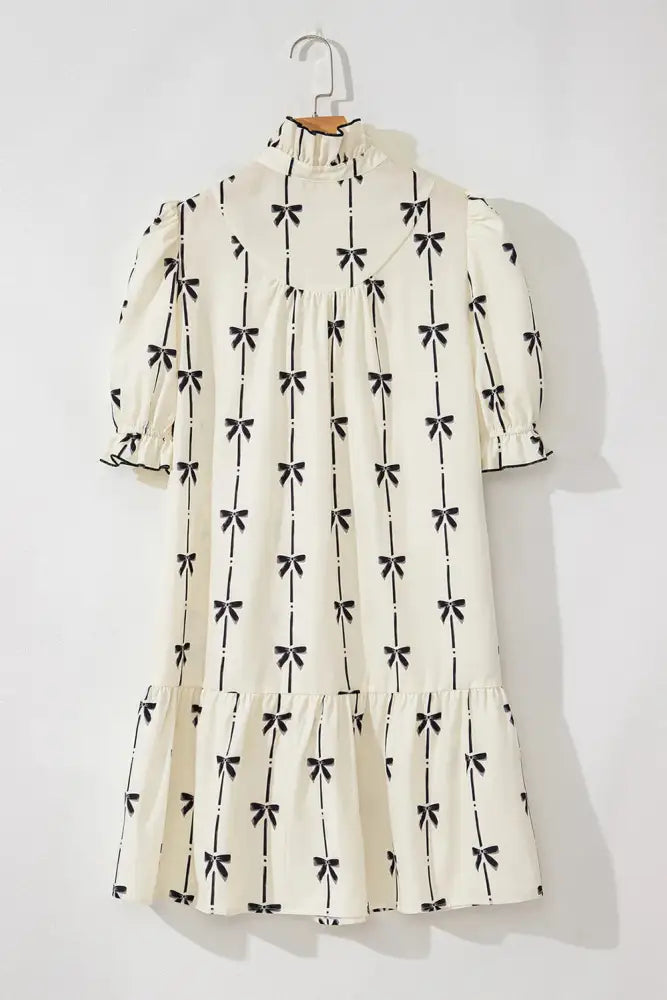 Women’s Ruffle Short Sleeve Dress | Casual Boho Streetwear | same ANTHEM