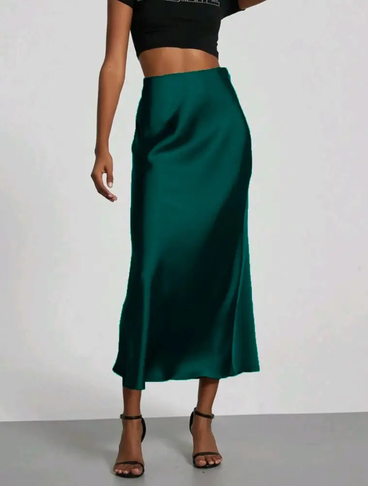 Women’s Slim Fit Sheath Skirt - Made for Lovers & Friends | Wear Your Style Sing the Same Anthem - Spearmint / L