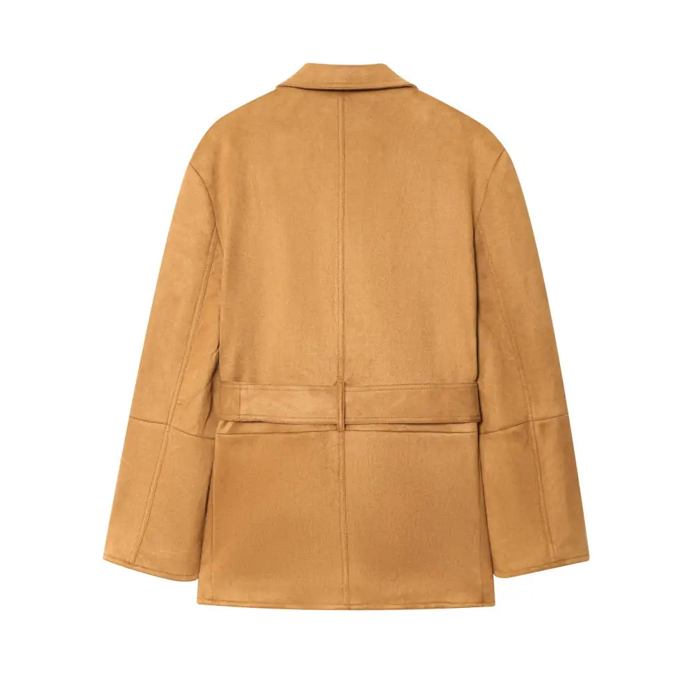 Women’s Suede Blazer Jacket | same ANTHEM Soulmate Streetwear