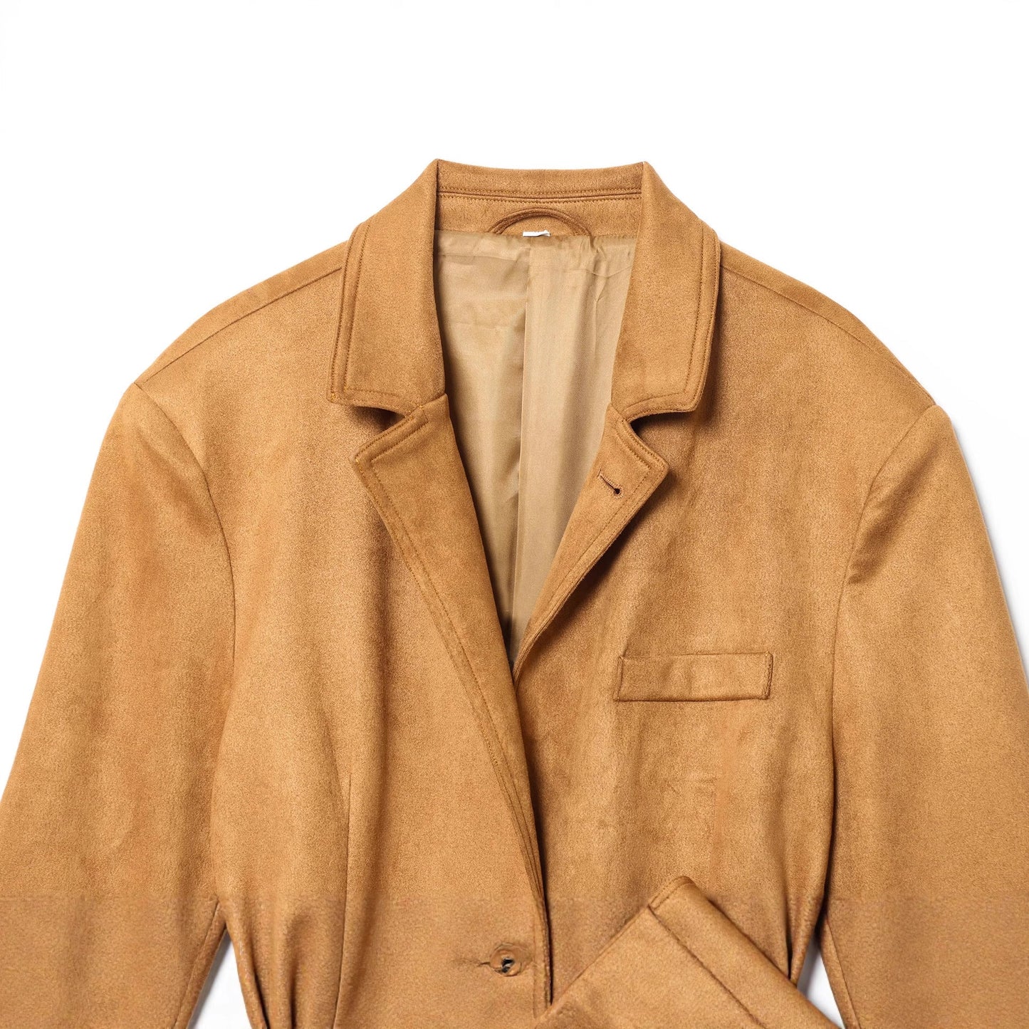 Women’s Suede Blazer Jacket | same ANTHEM Soulmate Streetwear