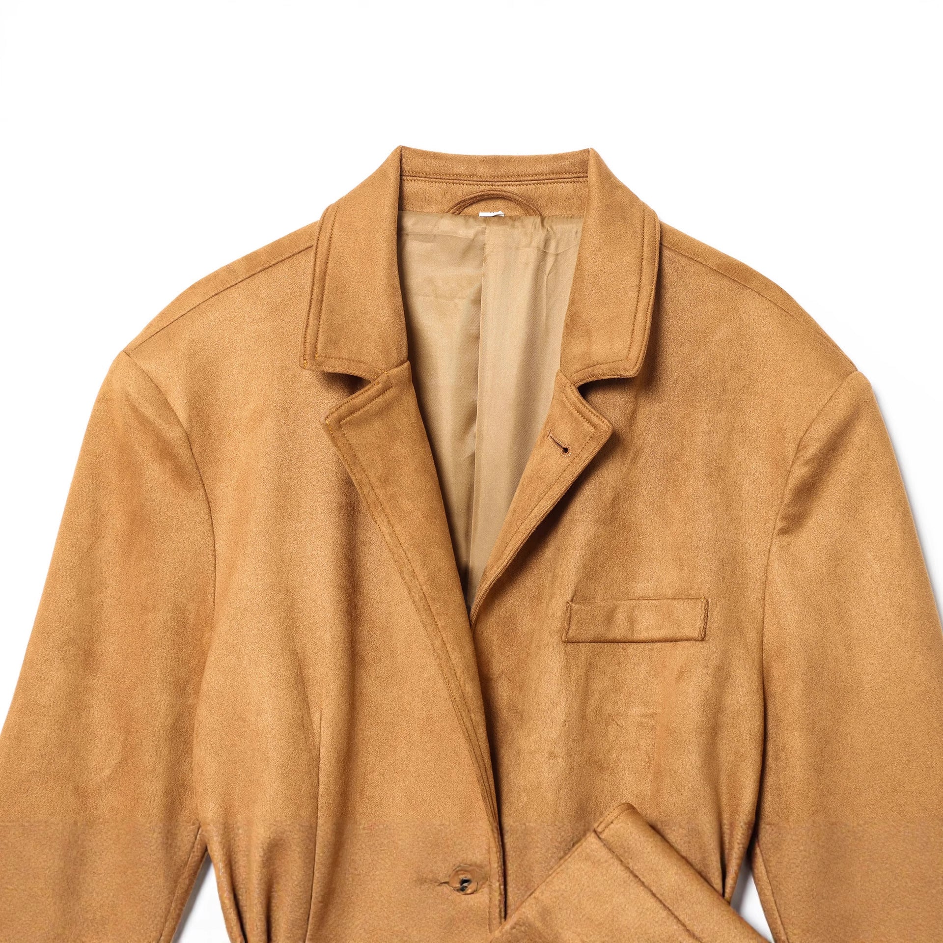 Women’s Suede Blazer Jacket | same ANTHEM Soulmate Streetwear