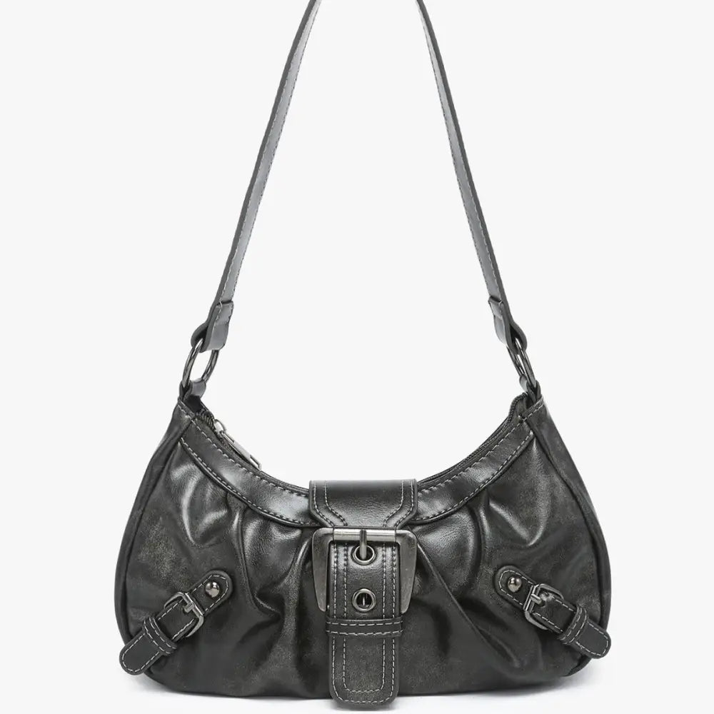 Women’s Vintage Two-Tone Leather Shoulder Bag | same ANTHEM. - Bag