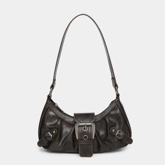 Women’s Vintage Two-Tone Leather Shoulder Bag | same ANTHEM. - Bag