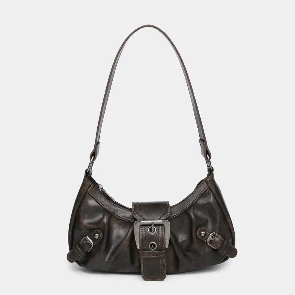 Women’s Vintage Two-Tone Leather Shoulder Bag | same ANTHEM. - Bag