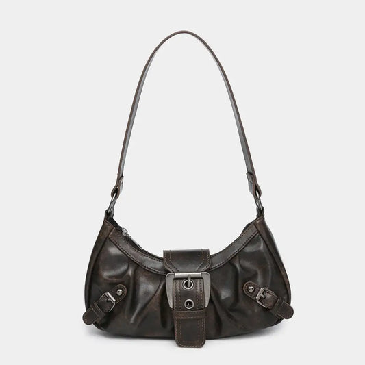 Women’s Vintage Two-Tone Leather Shoulder Bag | same ANTHEM. - Bag