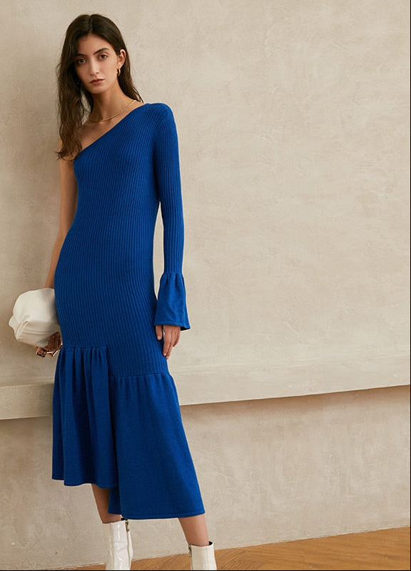 Wool Knitted Party Dress | same ANTHEM.