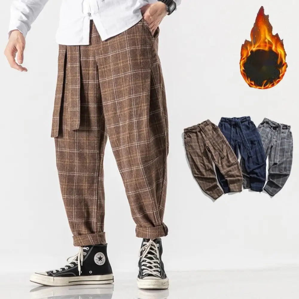 Woolen Harem Breeches – Casual Cool Soulmate Pants | Same Anthem - Coffee / 2XL - Pants