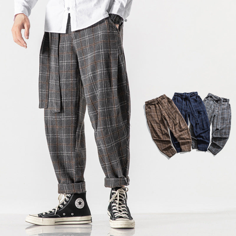 Woolen Harem Breeches – Casual Cool Soulmate Pants | Same Anthem - Grey / 2XL - Pants