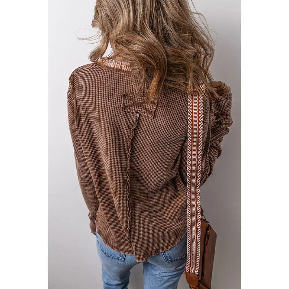 Worn-Looking Washed-Out Pullover Sweater – Casual Everyday Anthem Style for Lovers & Soulmates | same ANTHEM