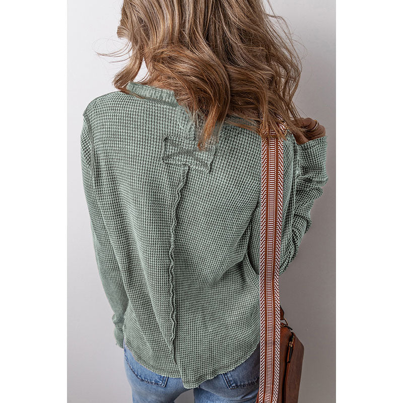 Worn-Looking Washed-Out Pullover Sweater – Casual Everyday Anthem Style for Lovers & Soulmates | same ANTHEM