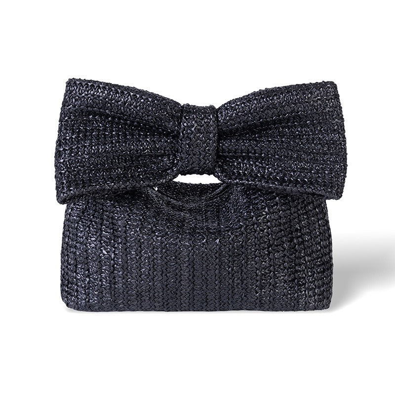 Woven Handbag | same ANTHEM. Soulmate Streetwear - Black / 24x6.5x14CM
