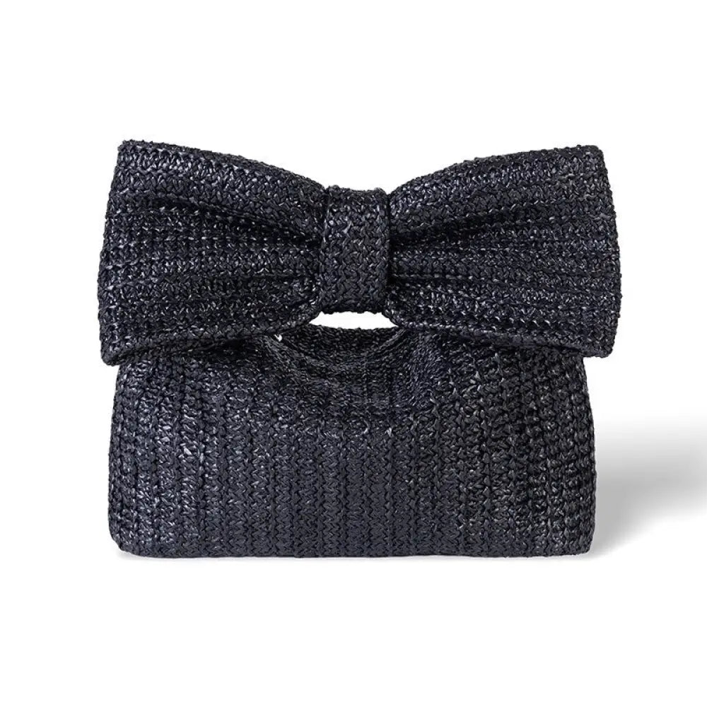 Woven Handbag | same ANTHEM. Soulmate Streetwear - Black / 24x6.5x14CM