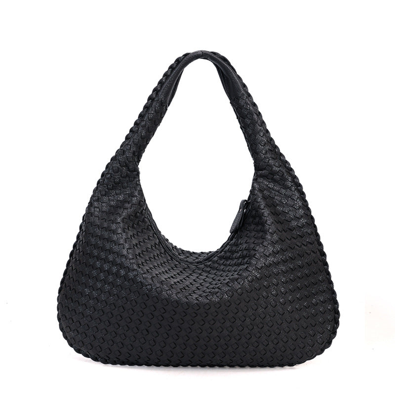 Woven Hobo Bag – Soulmate Streetwear | same ANTHEM - Black