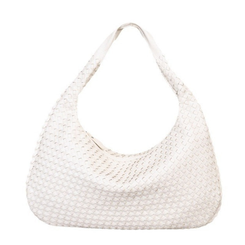 Woven Hobo Bag – Soulmate Streetwear | same ANTHEM - Milky White