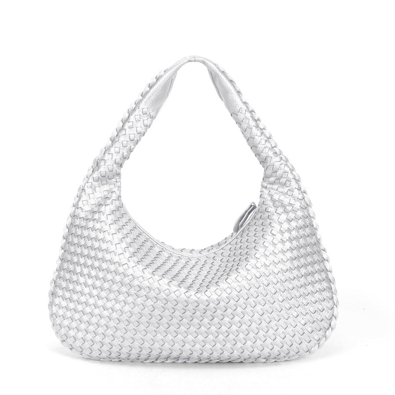 Woven Hobo Bag – Soulmate Streetwear | same ANTHEM - Silver