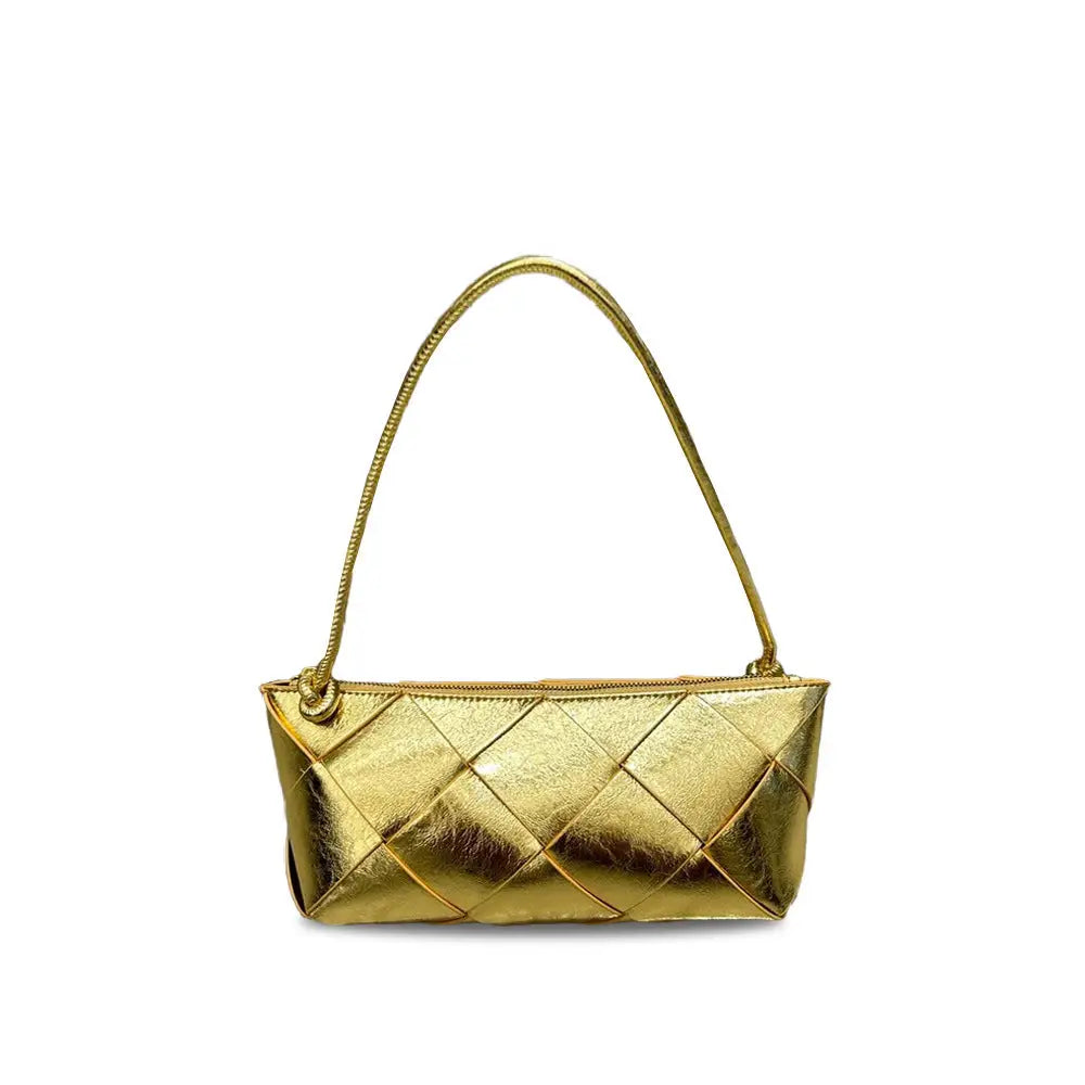 Woven Leather Crossbody Bag | Soulmate Streetwear by same ANTHEM.